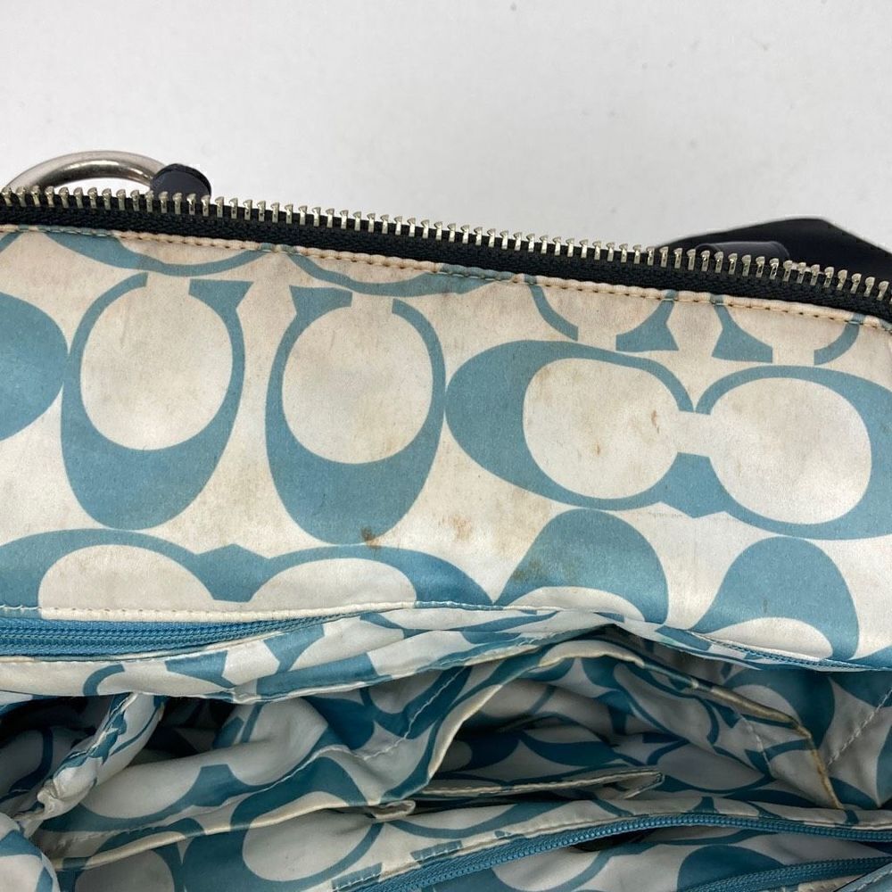 COACH Leatherware HAMPTON M0771-11748 Multipurpose Tote Baby Bag - Picture 14 of 16